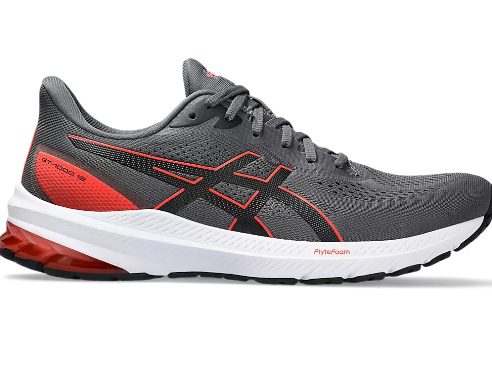 Cheap ASICS GT-1000 12 WIDE Carrier Grey/True Red