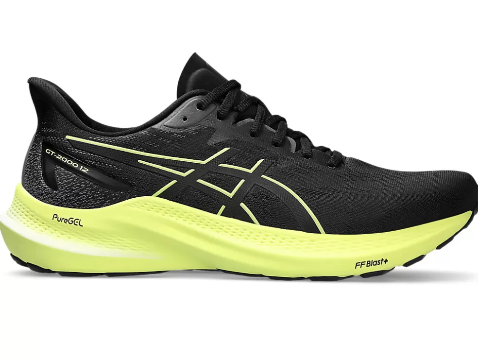 Cheap ASICS GT-2000 12 Black/Glow Yellow