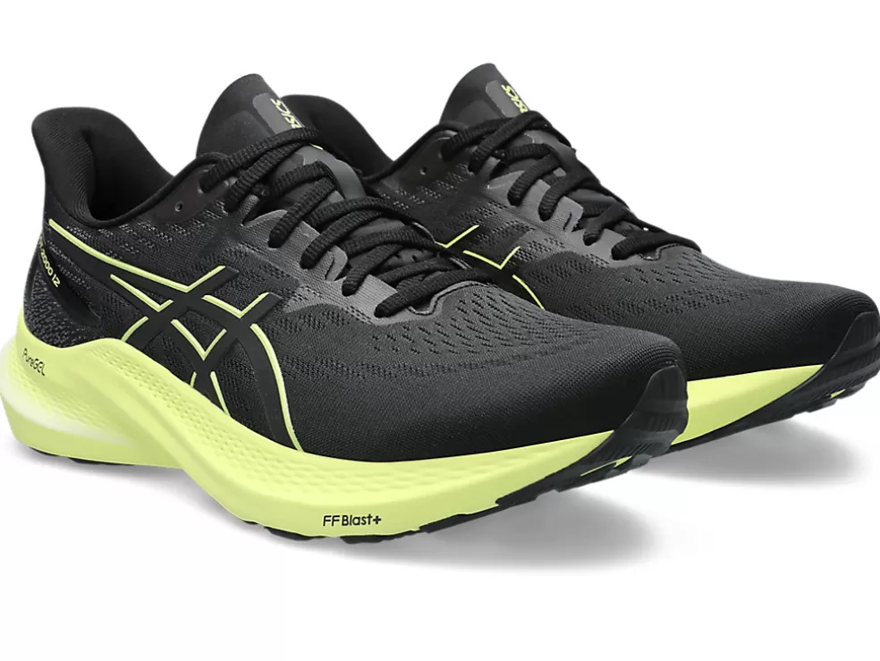 Cheap ASICS GT-2000 12 Black/Glow Yellow