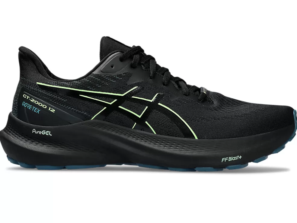 Best Sale ASICS GT-2000 12 GTX Black/Illuminate Green