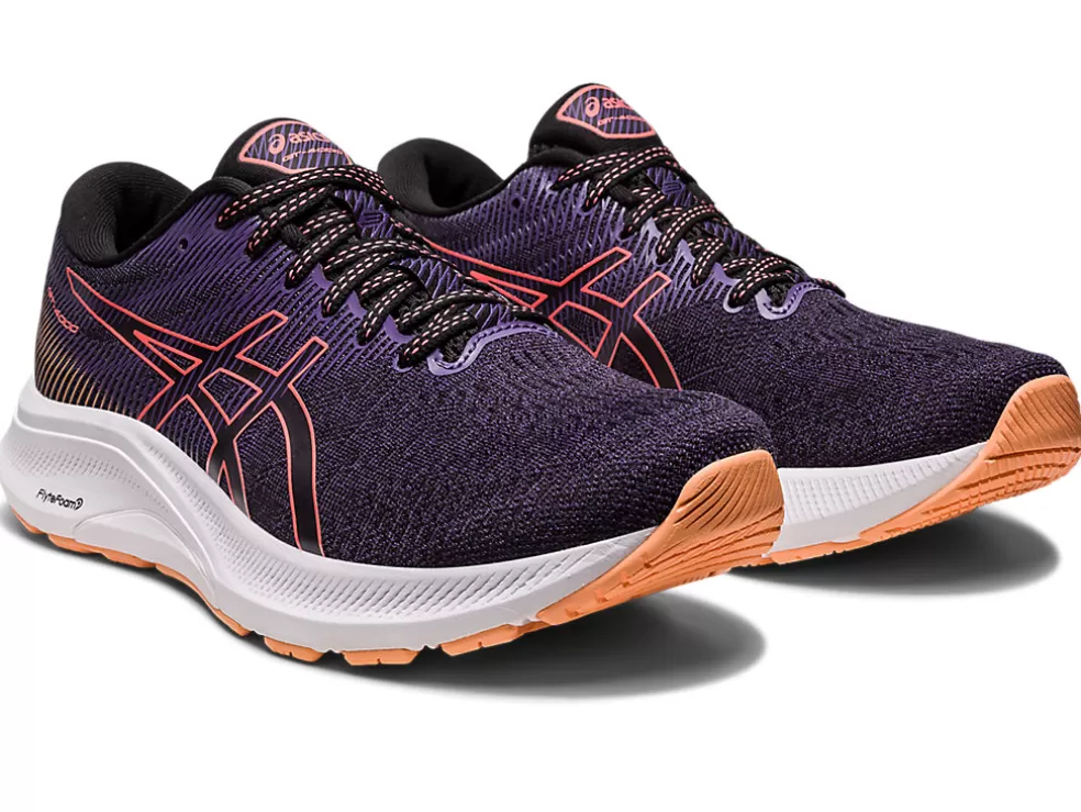 New ASICS GT-4000 3 Black/Papaya