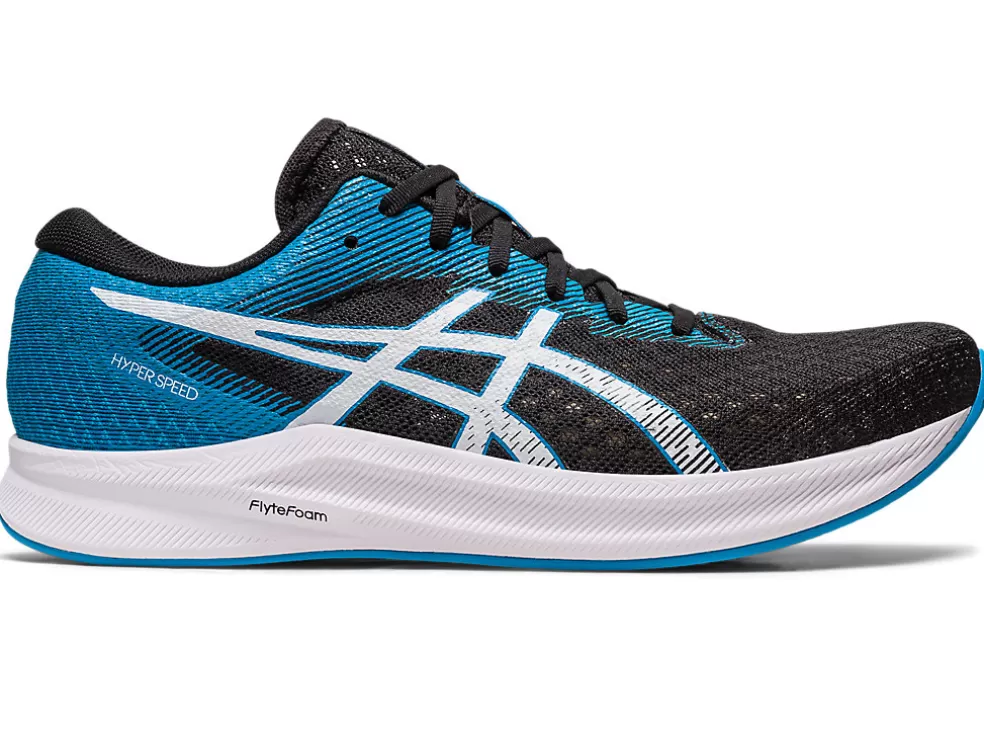 Hot ASICS HYPER SPEED 2 Black/Island Blue