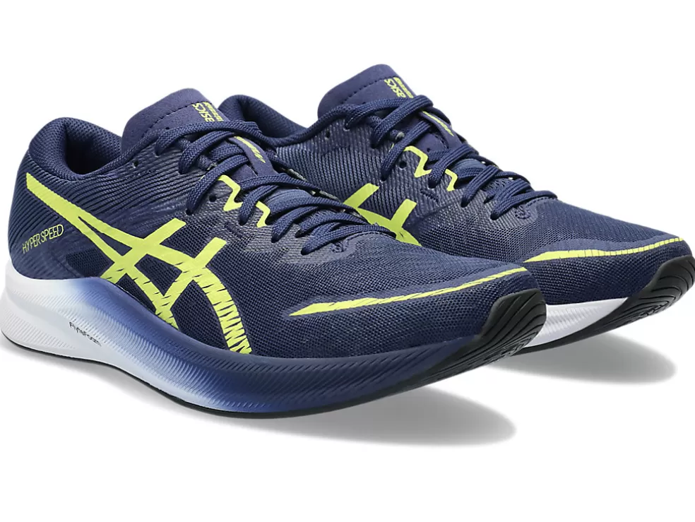 Best Sale ASICS HYPER SPEED 3 Deep Ocean/Glow Yellow