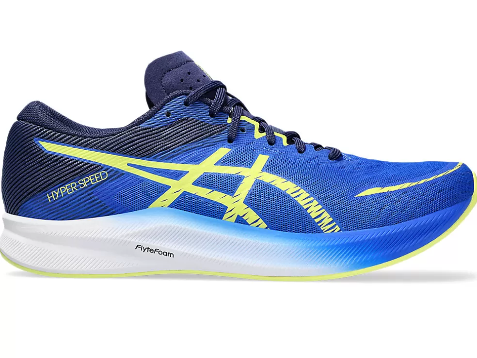 Hot ASICS HYPER SPEED 3 Illusion Blue/Glow Yellow