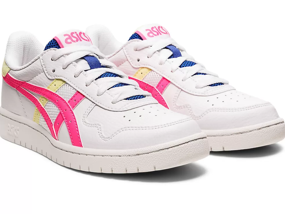 Sale ASICS JAPAN S GRADE SCHOOL White/Hot Pink