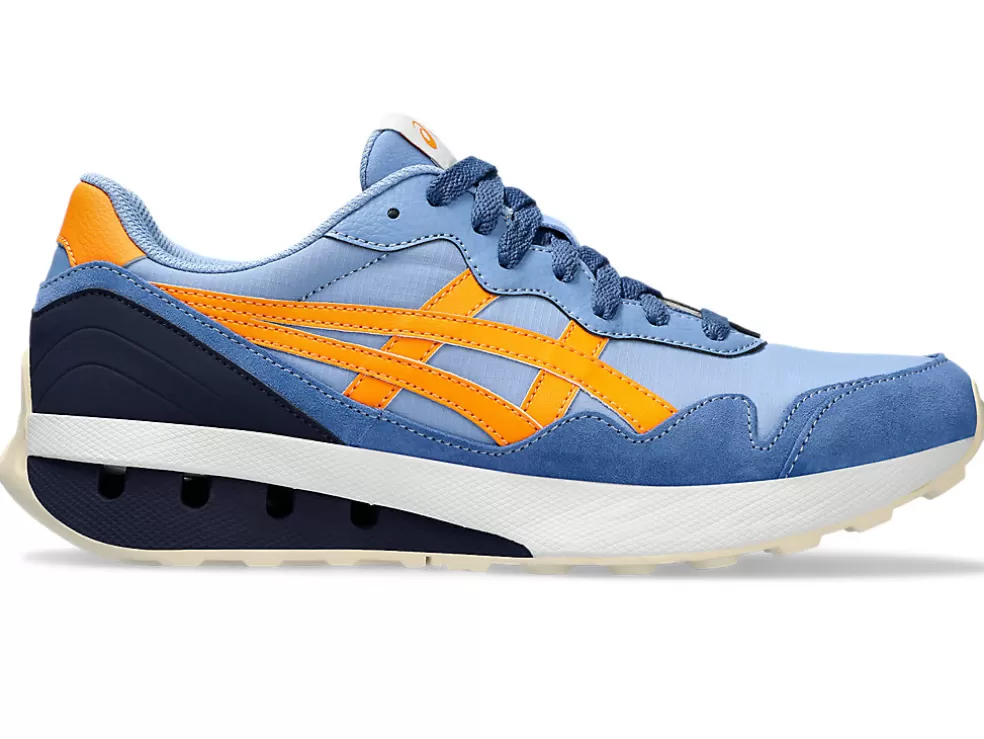 New ASICS JOGGER X81 Blue Harmony/Bengal Orange