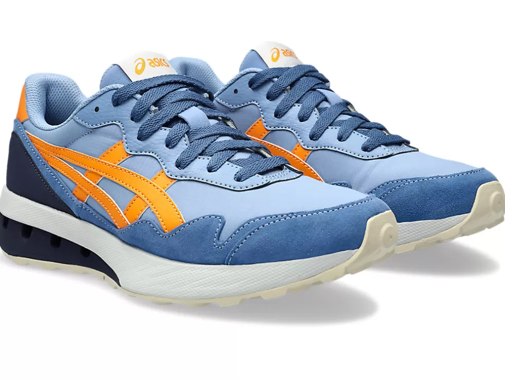 New ASICS JOGGER X81 Blue Harmony/Bengal Orange