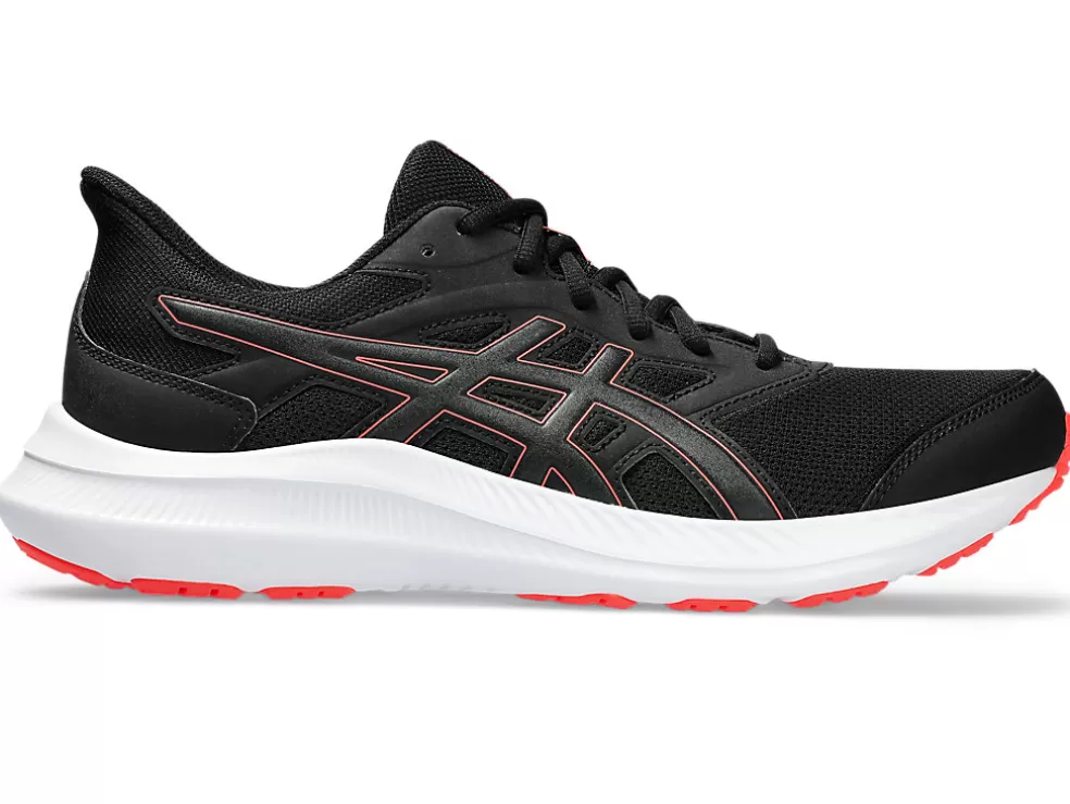 Discount ASICS JOLT 4 Black/Sunrise Red