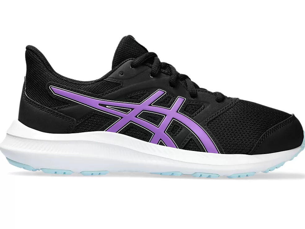 Sale ASICS JOLT 4 GRADE SCHOOL Black/Cyber Grape