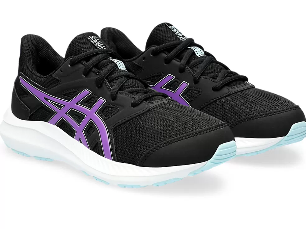 Sale ASICS JOLT 4 GRADE SCHOOL Black/Cyber Grape