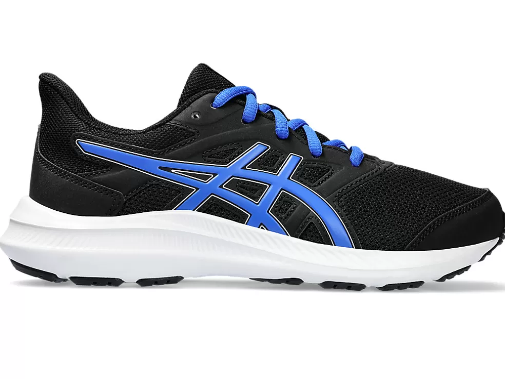 Fashion ASICS JOLT 4 GRADE SCHOOL Black/Illusion Blue