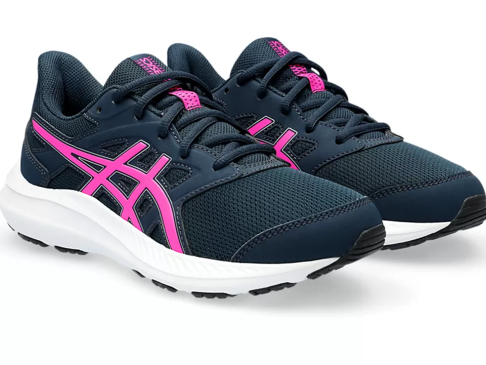 Discount ASICS JOLT 4 GRADE SCHOOL French Blue/Hot Pink