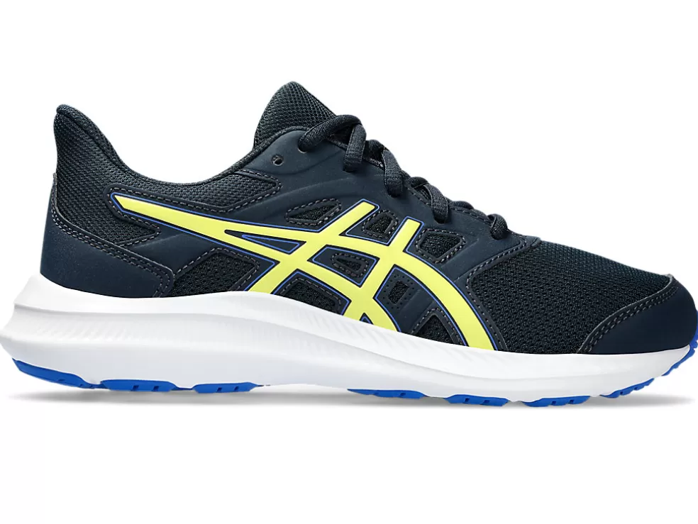 Discount ASICS JOLT 4 GRADE SCHOOL French Blue/Glow Yellow