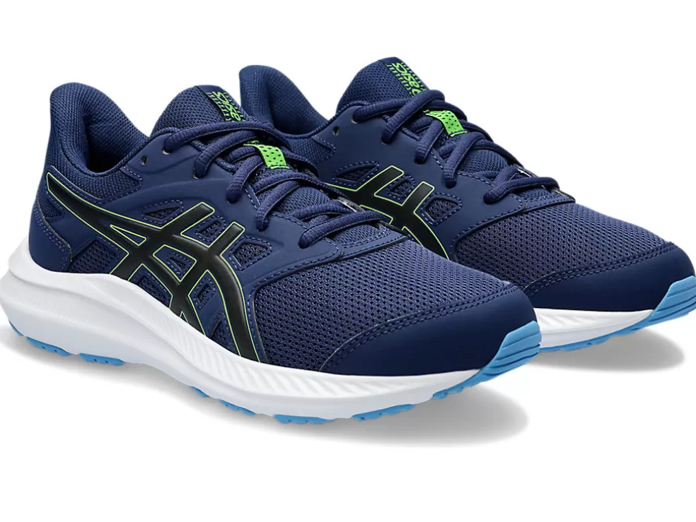 Outlet ASICS JOLT 4 GRADE SCHOOL Blue Expanse/Black