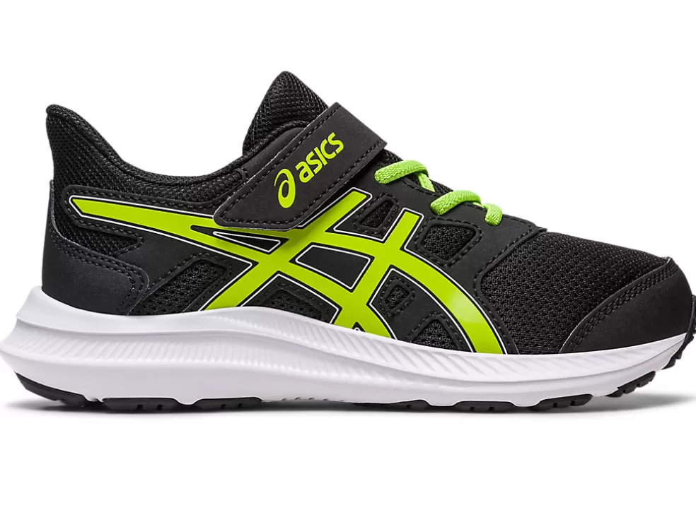 Flash Sale ASICS JOLT 4 PRE-SCHOOL Black/Lime Zest