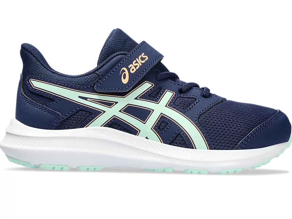 Best ASICS JOLT 4 PRE-SCHOOL Blue Expanse/Mint Tint