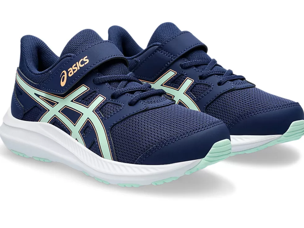 Best ASICS JOLT 4 PRE-SCHOOL Blue Expanse/Mint Tint