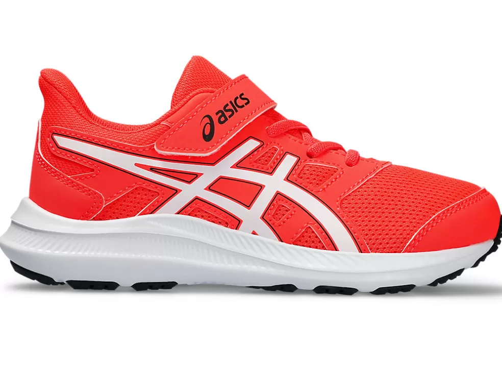 Store ASICS JOLT 4 PRE-SCHOOL Sunrise Red/White