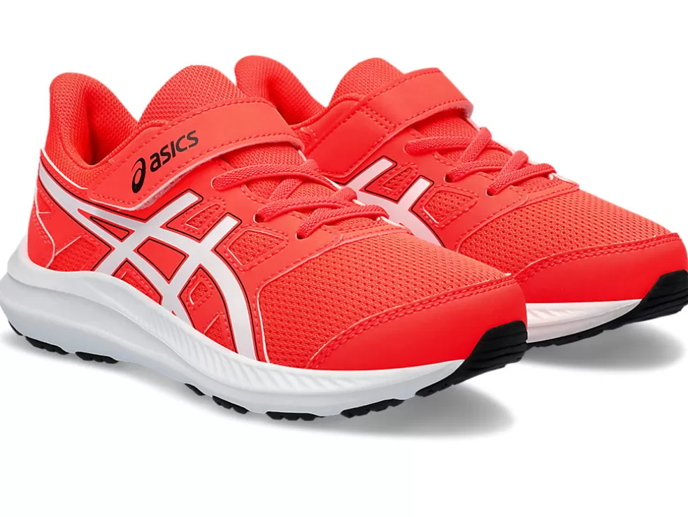 Store ASICS JOLT 4 PRE-SCHOOL Sunrise Red/White