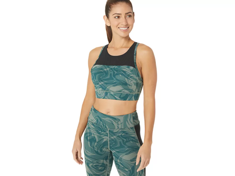 Clearance ASICS KATE STRAPPY BRA Ivy Sumi Drop