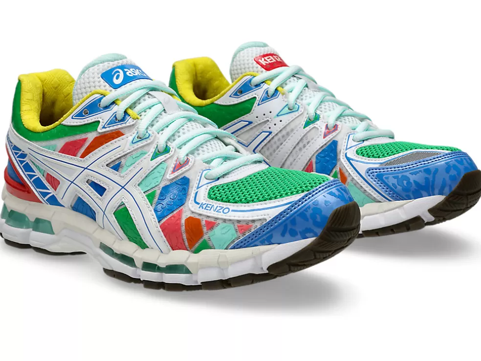 New ASICS KENZO x GEL-KAYANO 20 Multi/White