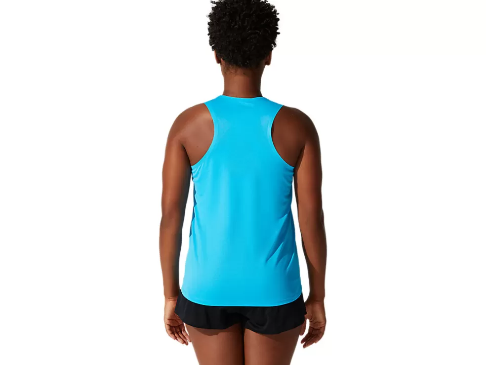 Flash Sale ASICS LIGHT MESH SINGLET Digital Aqua