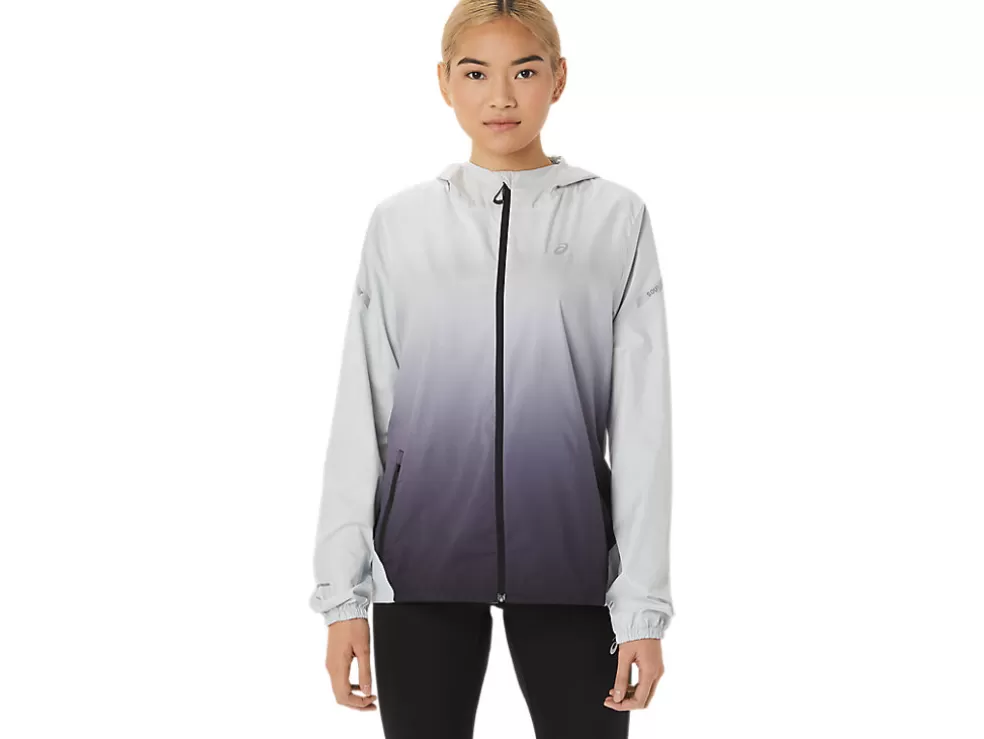 Cheap ASICS LITE-SHOW JACKET Glacier Grey/Performance Black