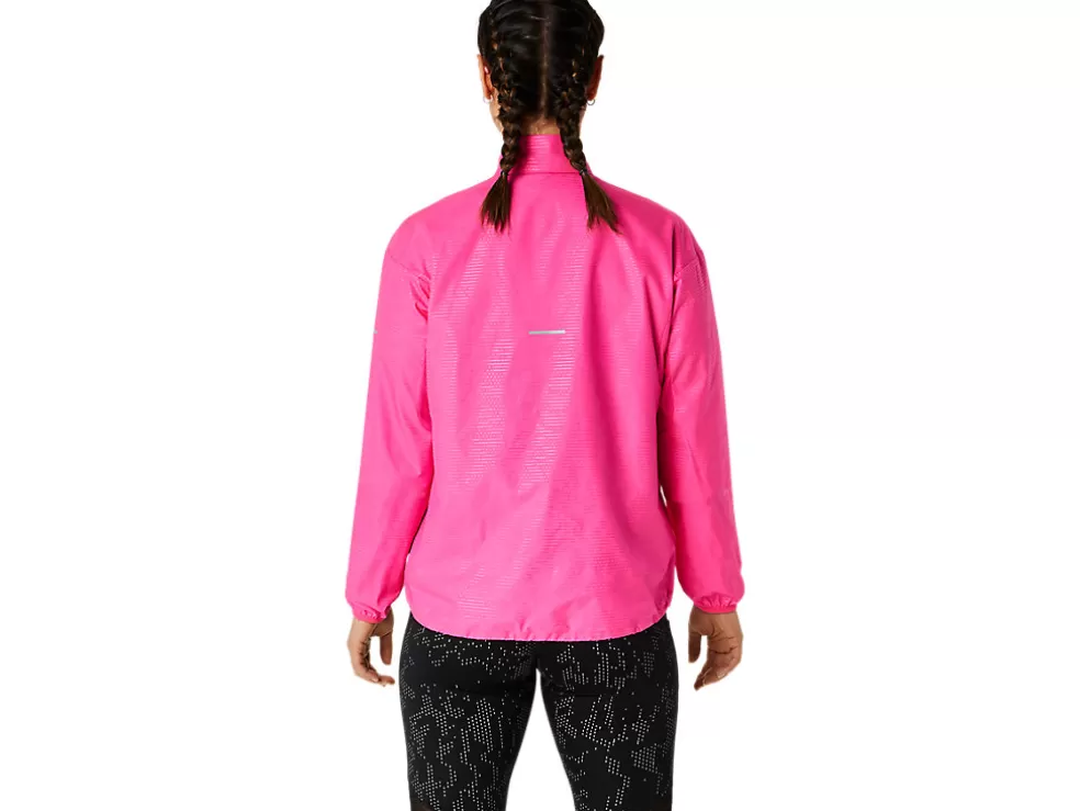 Fashion ASICS LITE-SHOW JACKET Pink Glo