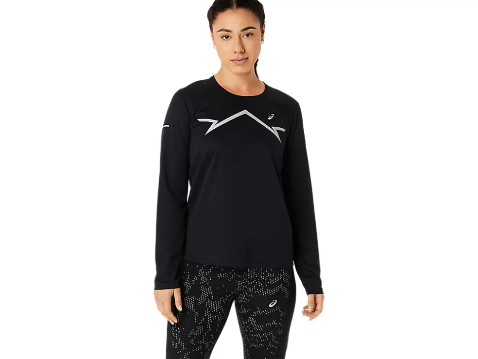 Sale ASICS LITE-SHOW LONG SLEEVE TOP Performance Black