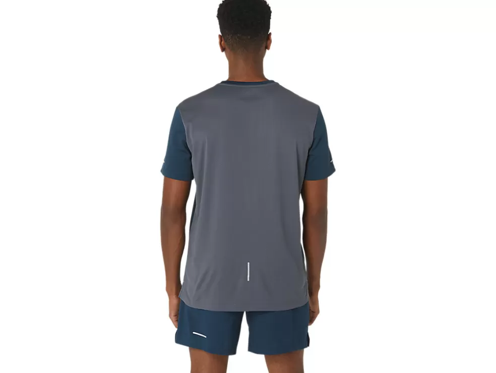 Discount ASICS LITE-SHOW MESH SHORT SLEEVE TOP French Blue