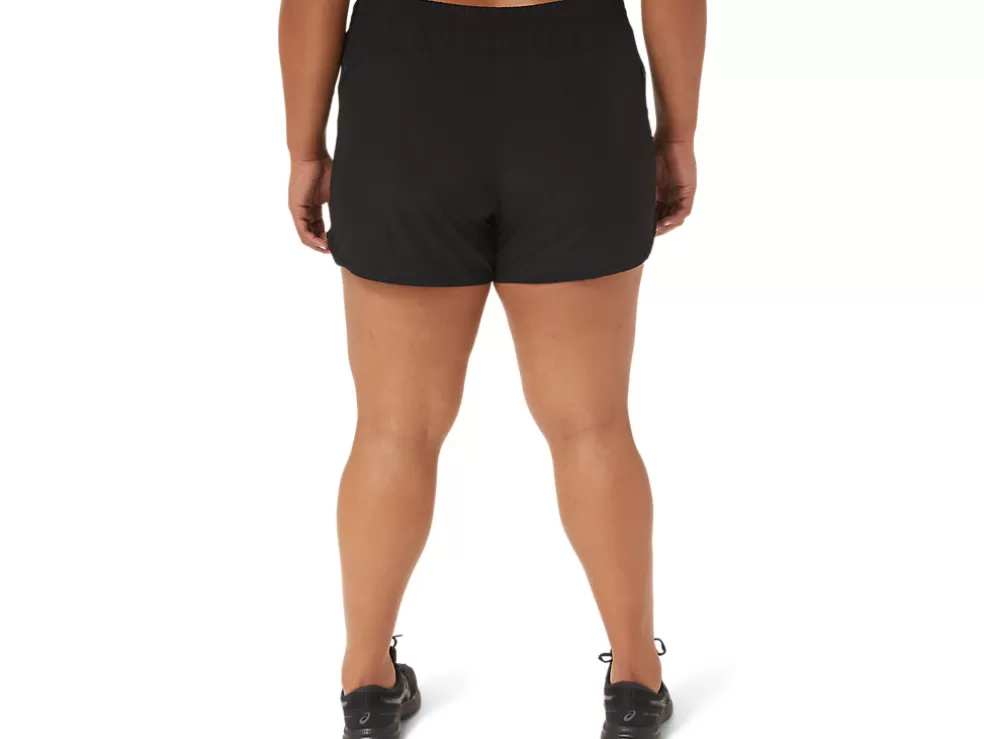 Hot ASICS LYTE SPEED 4IN RUN SHORT Performance Black