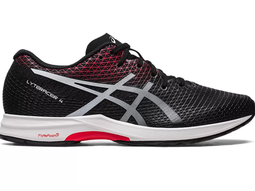 Discount ASICS LYTERACER 4 Black/Classic Red