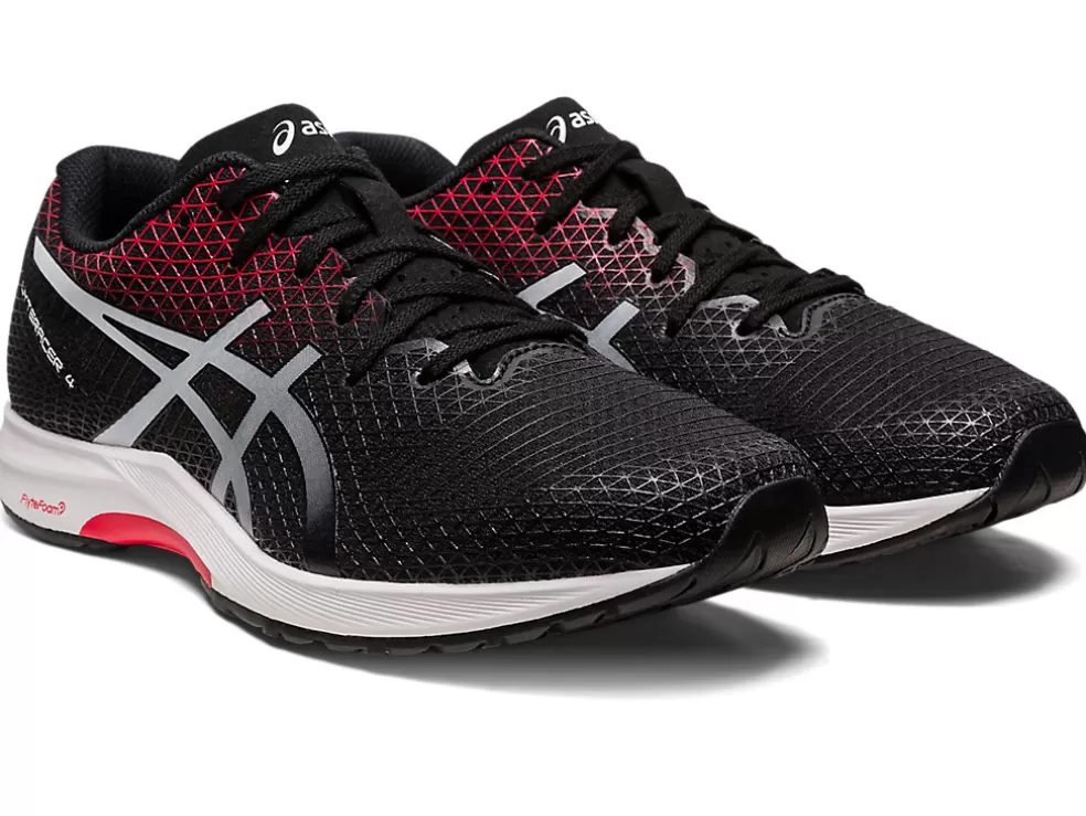 Discount ASICS LYTERACER 4 Black/Classic Red