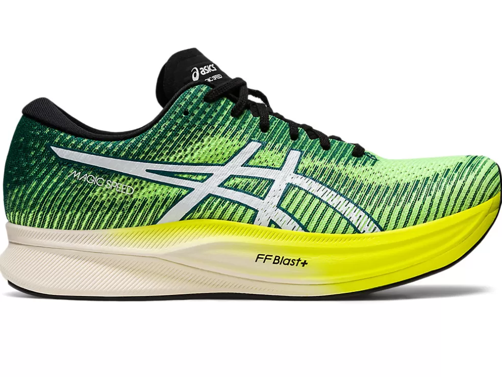 Cheap ASICS MAGIC SPEED 2 Safety Yellow/White