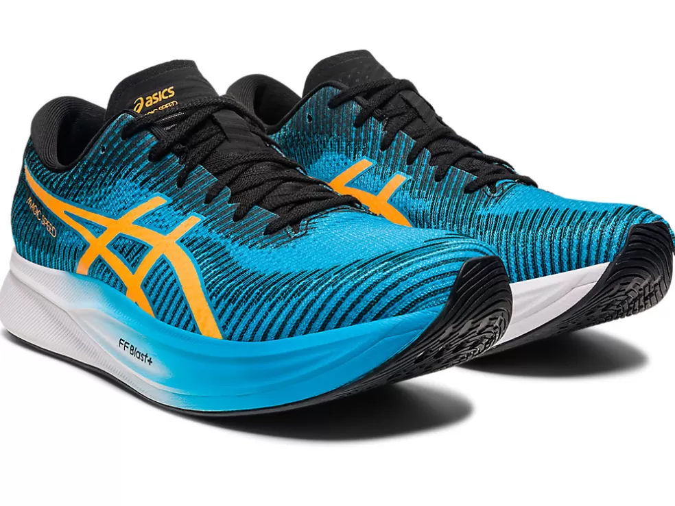 Hot ASICS MAGIC SPEED 2 Island Blue/Orange Pop