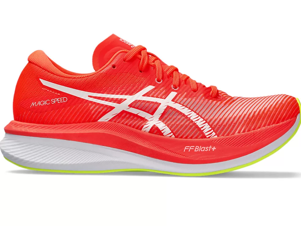 Store ASICS MAGIC SPEED 3 Sunrise Red/White