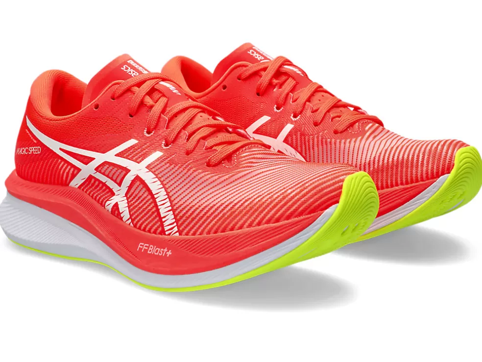 Store ASICS MAGIC SPEED 3 Sunrise Red/White