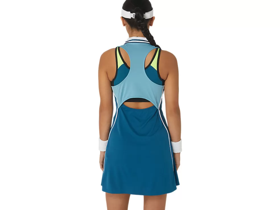 Cheap ASICS MATCH DRESS Aquamarine