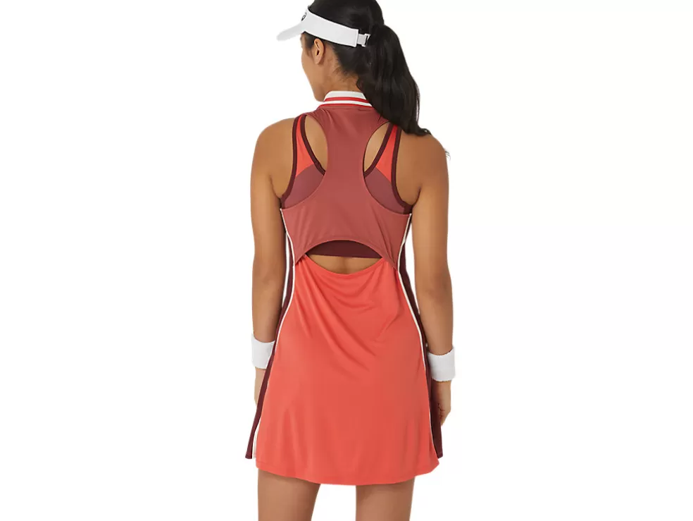 Cheap ASICS MATCH DRESS Red Snapper