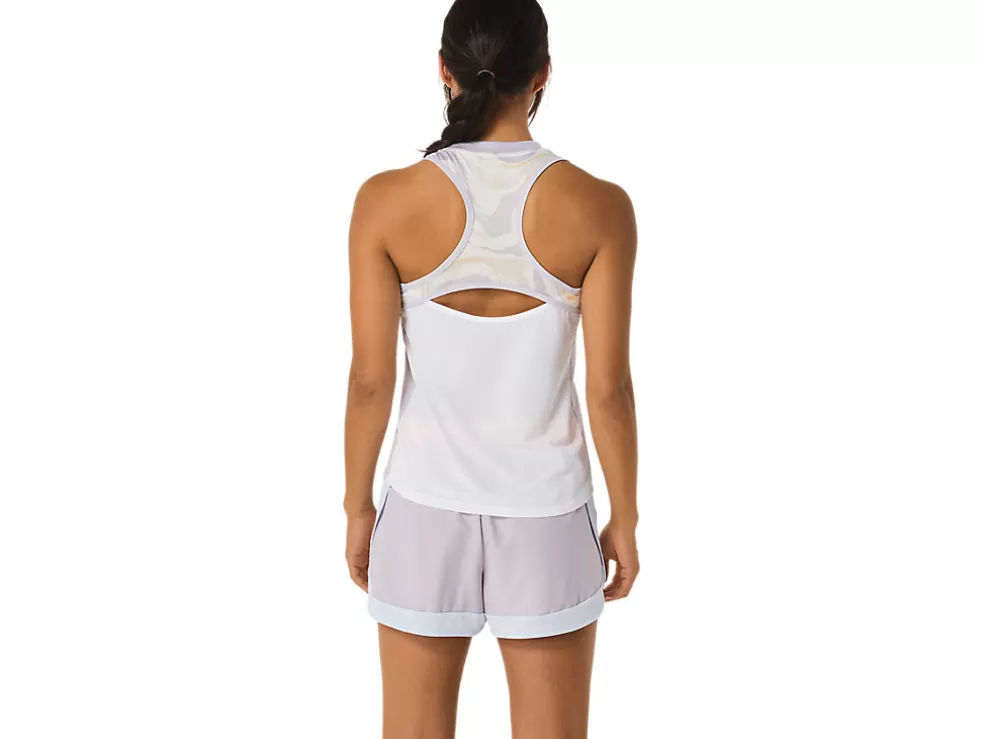 Fashion ASICS MATCH GRAPHIC TANK Dusk Violet