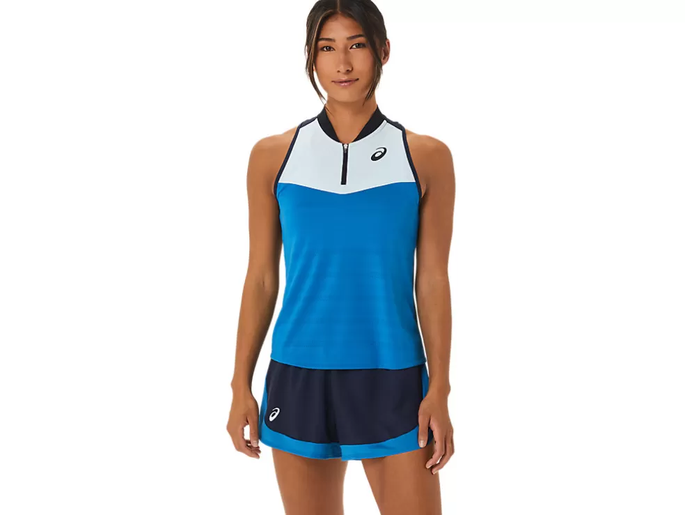 Store ASICS MATCH TANK Sky/Reborn Blue