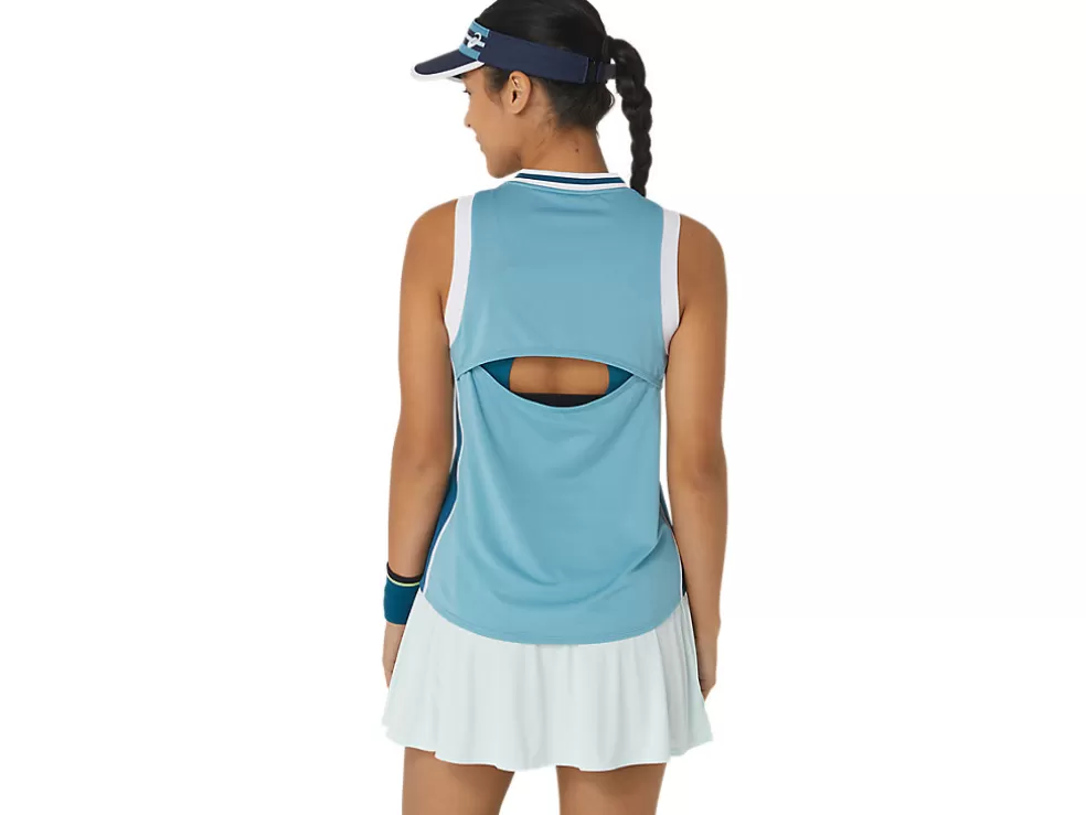 Flash Sale ASICS MATCH TANK Aquamarine