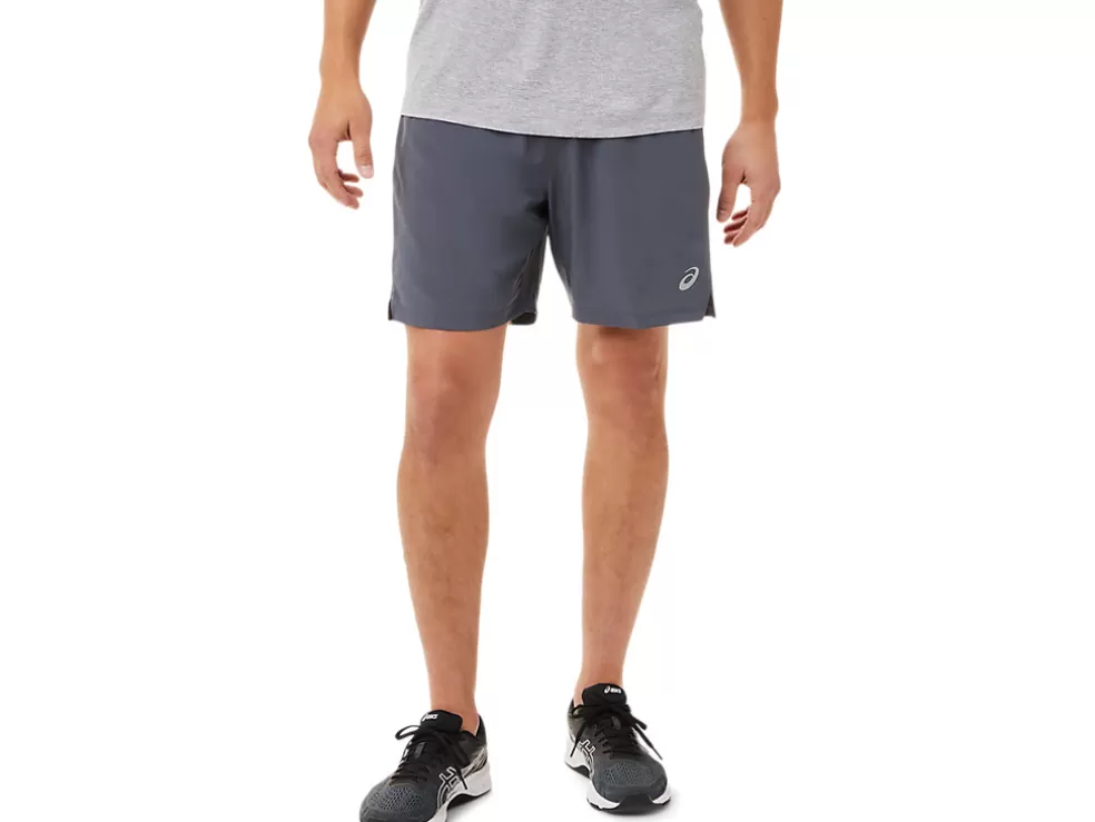 Flash Sale ASICS MEN 7IN 2 IN 1 SHORT Carrier Grey/Performance Black