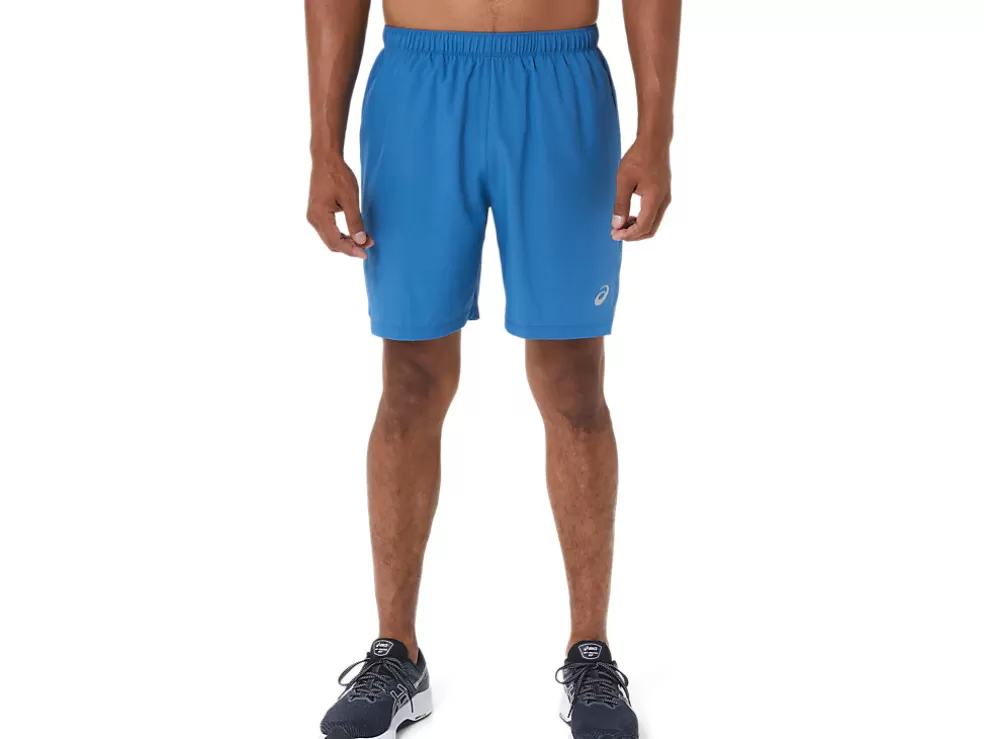 Discount ASICS MEN 7IN 2 IN 1 SHORT Azure/Carrier Grey