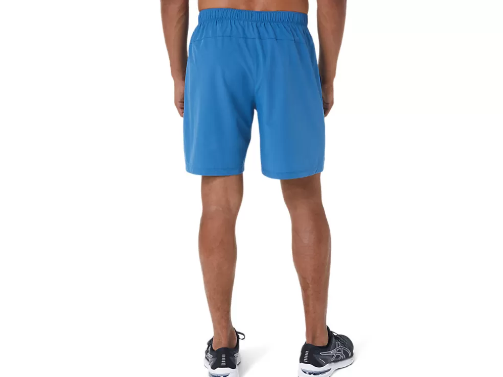 Discount ASICS MEN 7IN 2 IN 1 SHORT Azure/Carrier Grey