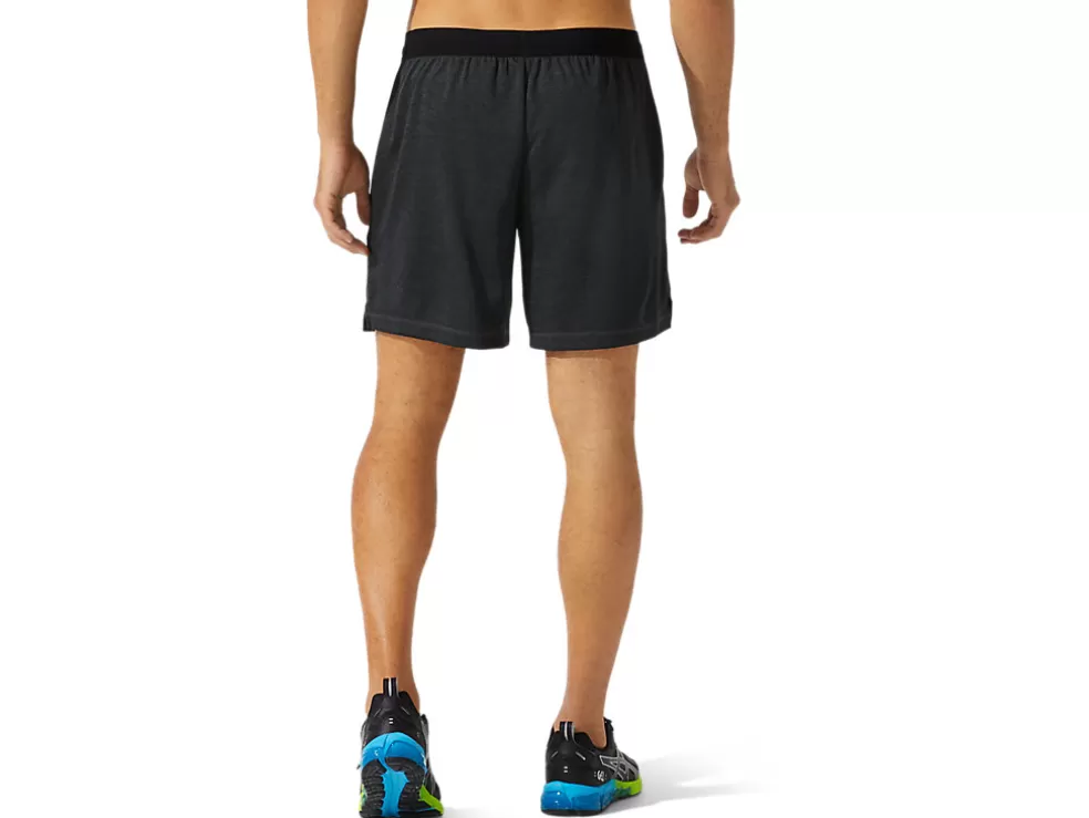 Sale ASICS MEN 7IN KNIT TRAINING SHORT Dark Grey Heather