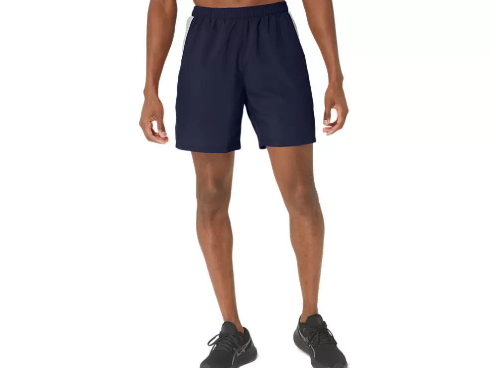 Shop ASICS MEN 7IN PR LYTE SHORT 2.0 Peacoat/Sheet Rock