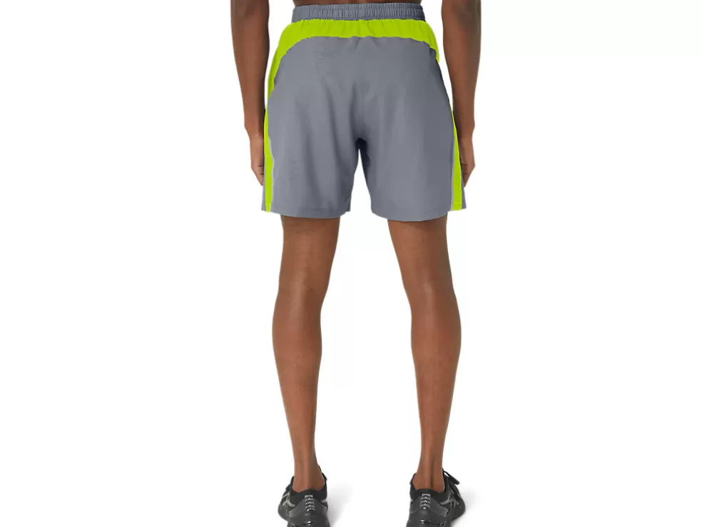 Outlet ASICS MEN 7IN PR LYTE SHORT 2.0 Sheet Rock/Lime Zest