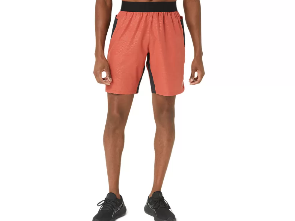 Online ASICS MEN 9IN MIXER SHORT Spice Latte Nagashi Tech