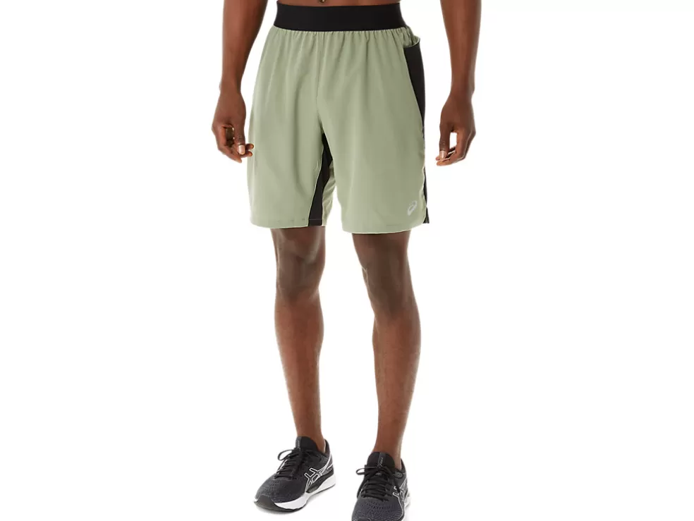 Flash Sale ASICS MEN 9IN MIXER SHORT Lichen Green/Performance Black